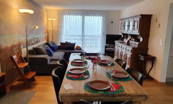 Emmetten Apartment | 67 m² Apartment ∙ 3 bedrooms ∙ 6 guests