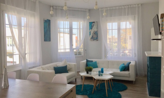 Berck-sur-Mer House | 7-bedroom villa in the heart of the resort 400m from the beach