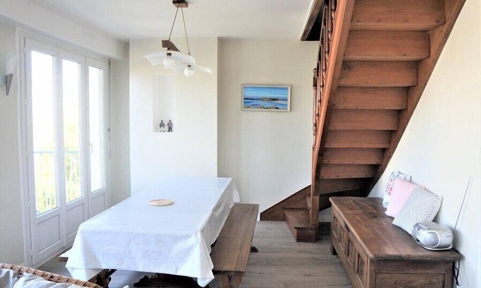 Le Fort Bloque House | 7-room house for 12 people with WIFI 5 min walk from the sea - Fort-Bloqué