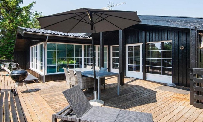 Klegod Strand House | 8 person holiday home in Ringk bing