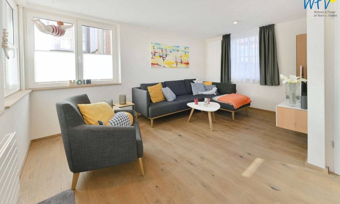 Juist Apartment | 81 m² Apartment ∙ 2 bedrooms ∙ 5 guests