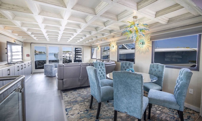 St. Petersburg - Clearwater Boat Rental | 84’YACHT, DEEP SPRING DISCOUNTS,KING BEDS,MASSAGES,CHEF,KAYAKS,SUP