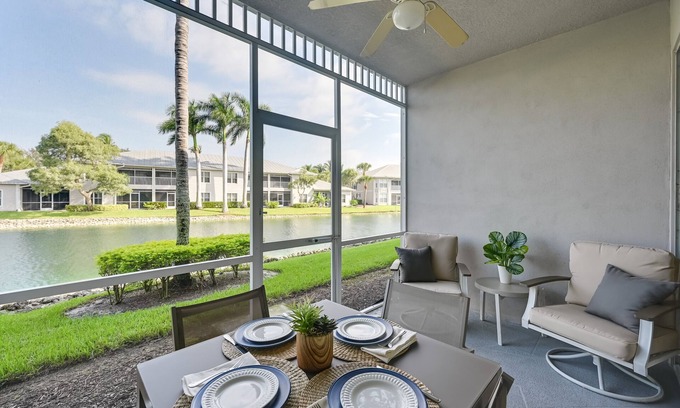 Naples Condo | 9 Mi to Beach: Naples Golf Getaway w/Pool Access!