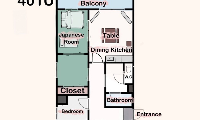 Asahikawa Apartment | 95Center of Asahikawa5min Sta 28min Biei 401U - 401U/Asahikawa Hokkaidō