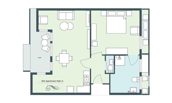 Wald am Arlberg Apartment | 9905 Apartment Matri 5 am Arlberg