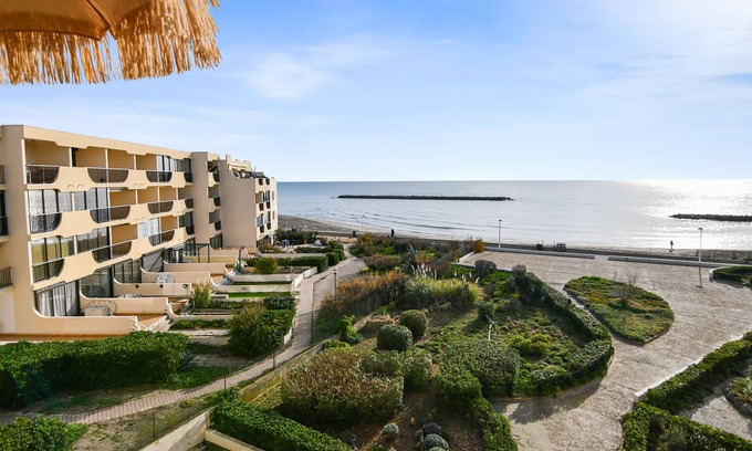 Palavas-les-Flots Apartment | A balcony on the sea