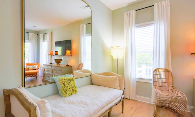 Isle of Palms House | A Beach House the Whole Family Will Love! Steps to the Beach, Dog-Friendly, Bunk Bedroom & Fun!