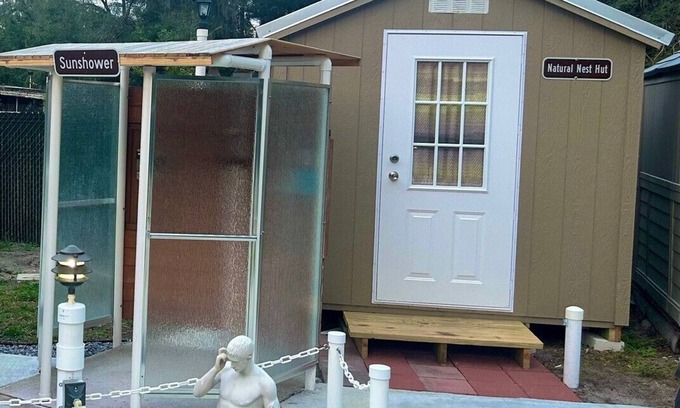 Fellowship Cabin | A Clothing Optional & Nude Hut WEC 5 miles away H