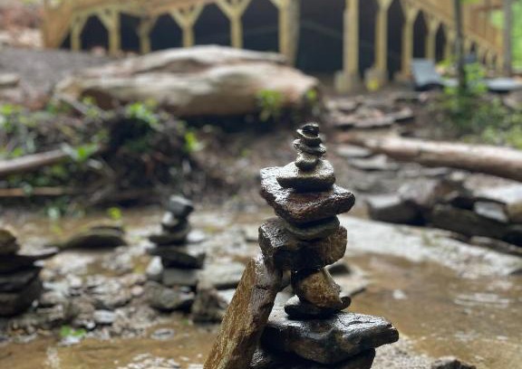 Old Fort House | A Creekside Cottage 7 acres, Sliding Rock, Waterfalls & Hiking