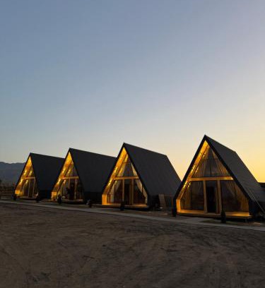 Issyk-Kul Region House | A-frame village