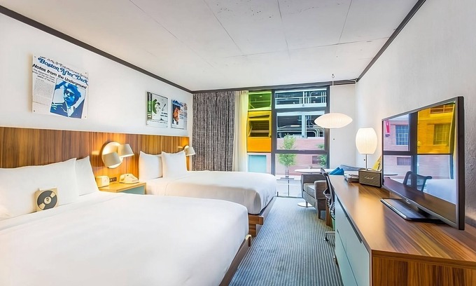 West Fens Hotel | A short drive from Old State House! 4 Family-friendly Units w/Balcony! Parking!
