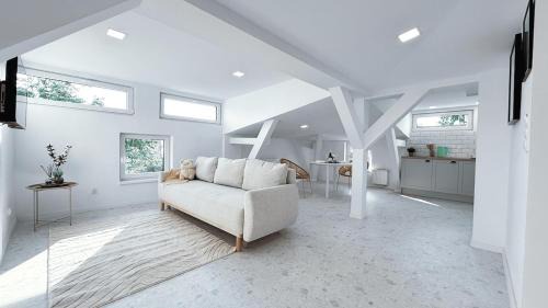Bydgoszcz Apartment | A Tranquil Attic Retreat Near Old Town