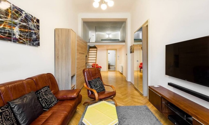 Nove Mesto Apartment | A unique opportunity to rent an apartment on the Wenceslas Square in city centre