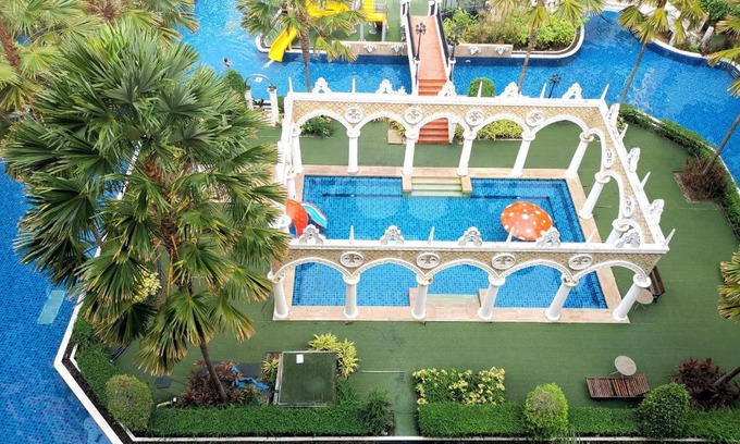 Na Chom Thian Apartment | A15 Venetian Resort Jomtien Pattaya Pool View Max