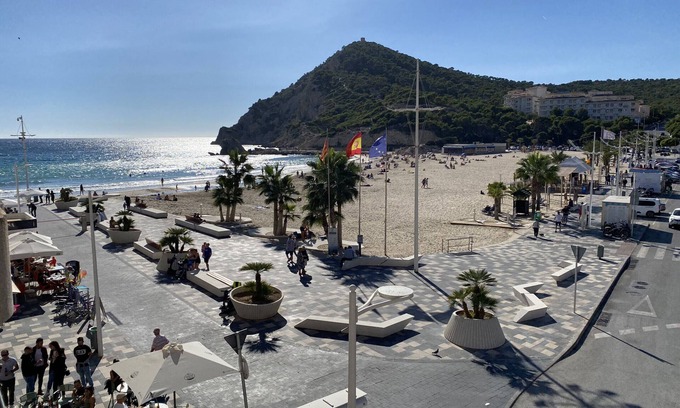 Finestrat Apartment | A28 - On the beach front and a big terrace