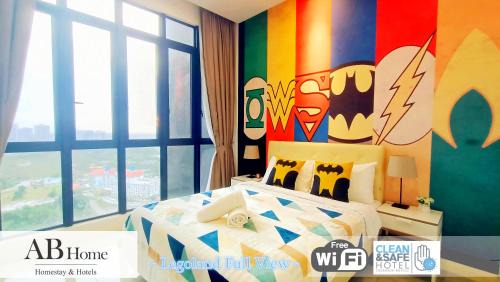 Medini Apartment | ABHOME "13-MARVEL SUITE" #D'Pristine #Legoland #Walk 200m #Resort View #Medini Iskandar #JB