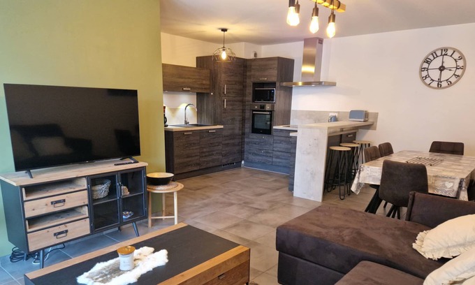 Aime Apartment | Accommodation for 6 people, Aime la Plagne.