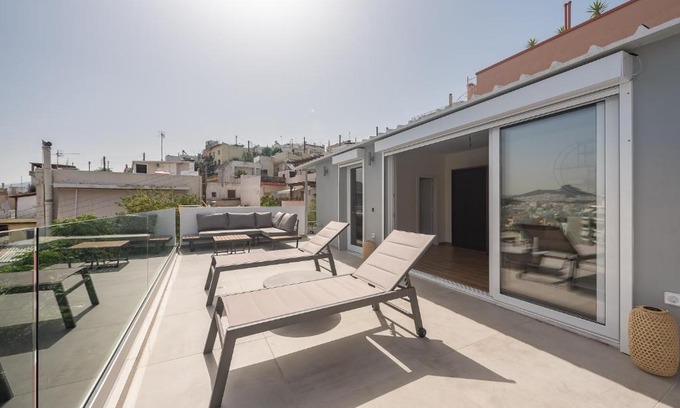 Dafni Apartment | ☆Acropolis View Villa☆Free Cancellation☆Rooftop Terrace☆
