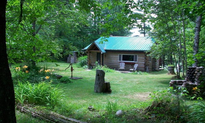 Owls Head Cabin | Adirondack Lakeside Log Cabin With Mountain Views