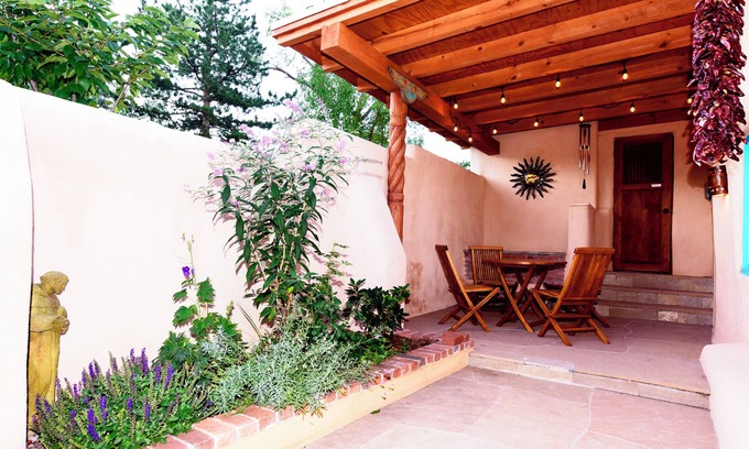 Historic Eastside House | Adobe Soleil | Historic Santa Fe Charm & Comfort