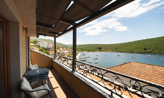 Bigovo Villa | ADRIA – Seafront Luxury Villa with Sauna & Gym