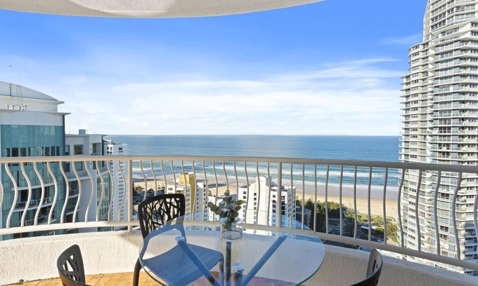 Surfers Paradise Apartment | Aegean - 2 Bedroom Apartment with Ocean View