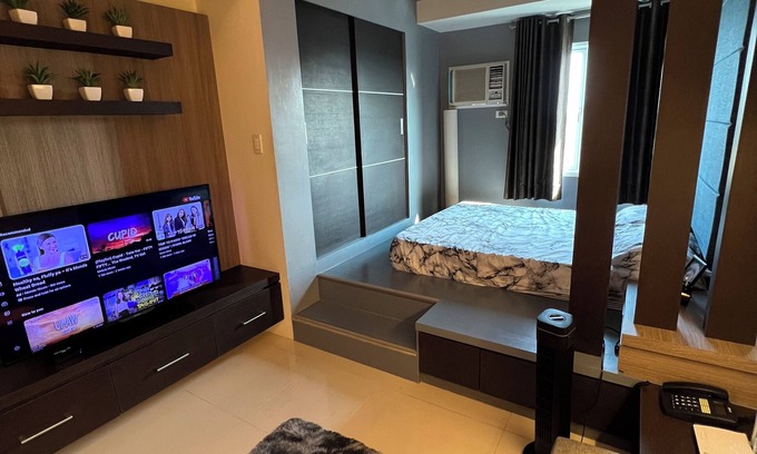 Santo Cristo Condo | Aesthetic fully furnished 1-bedroom condo in Quezon City, beside SM North Edsa