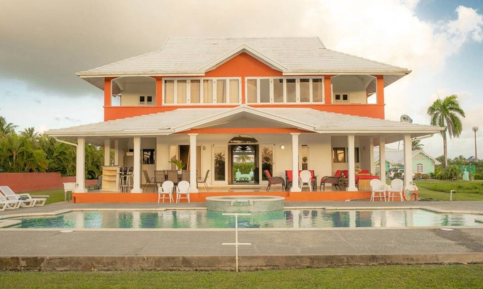 Orange Hill Villa | Afordable Ariyana sleeps 12 in Tobago Plantations