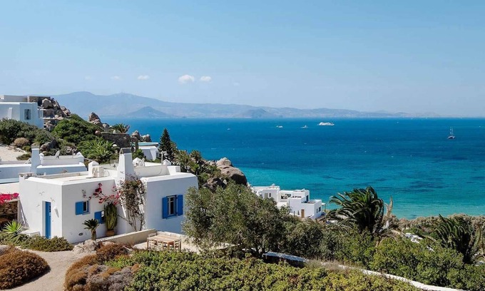 Maragas Villa | Agapui: Cycladic Villa with Stunning Sea View and Private Pool.