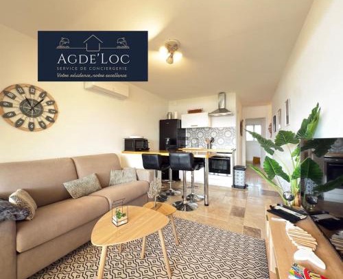 La Tamarissiere Apartment | Agde-Loc Tamarissiere - Vue Herault & Proche Mer