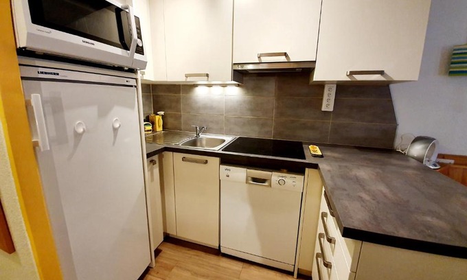 Les Orres Apartment | Agence des Orres - Le Belvedere - Studio cabine - B408