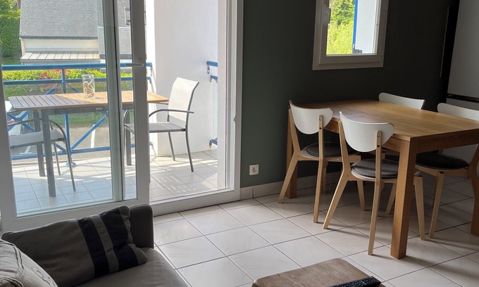 Benodet Apartment | Agréable T2 au Calme Près du Port