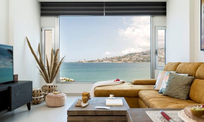 Jounieh Apartment | Aigue Marine Beachfront on Jounieh Bay