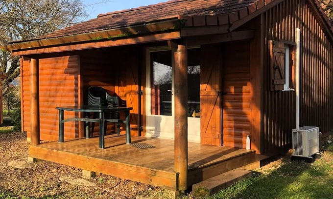 Rocamadour Ski Chalet | Air-conditioned Forest Chalets (30m²) sleeps 4