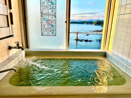 Tsubaki Onsen Apartment | Ajisai 83 degrees celsius