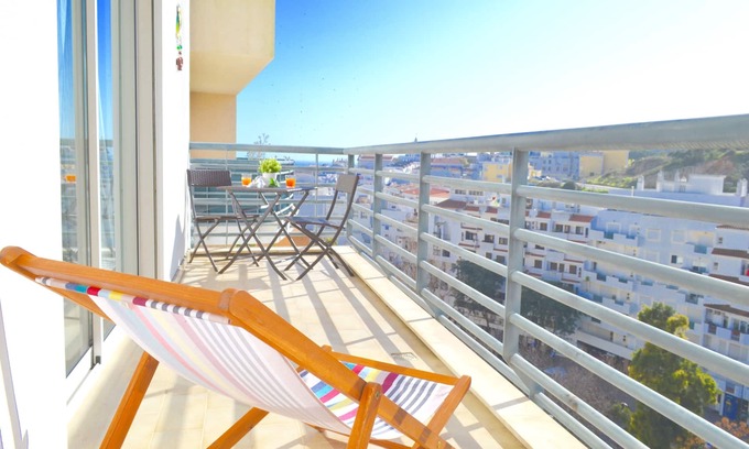 Albufeira Apartment | Albufeira Old Town Ocean and City Views