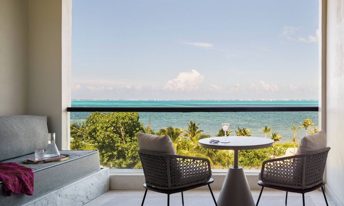 Punta Sam Hotel | All-Inclusive Escape: Adults-Only Pool, Rooftop Tub, & Oceanfront View