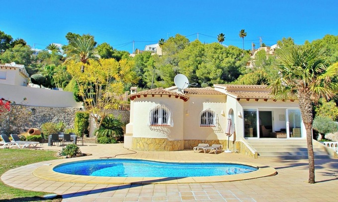Benimeit Villa | Alldo - modern hillside villa with pool & views