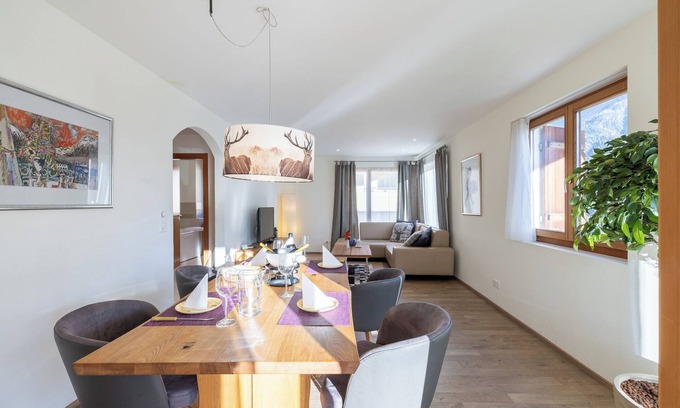 Engadin Scoul Apartment | Allegra and welcome to the Crastuoglia 855-1 vacation apartment