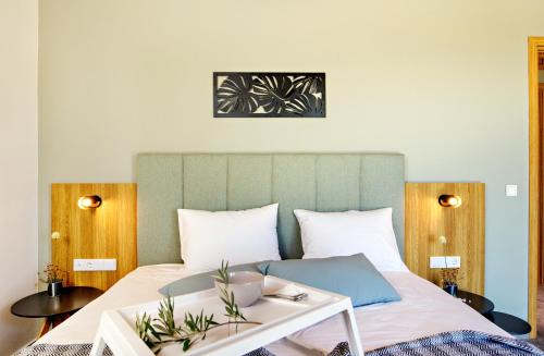 Agios Vasileios House | Almond Cottage with a sea view above Plakias