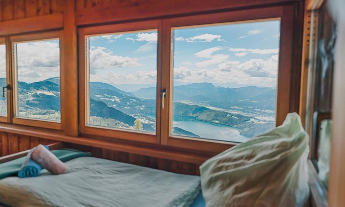 Millstatt Cabin | Almrauschsuite - 5-bettzimmer mit Veranda - Alexanderhütte