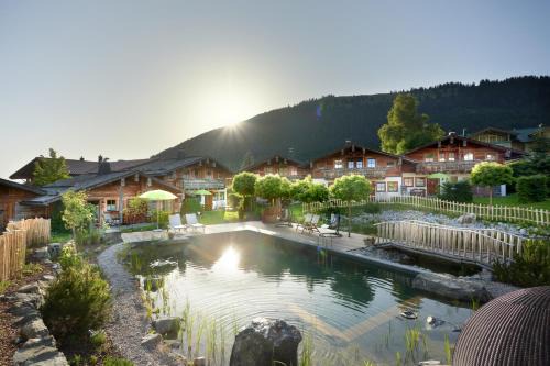 Oberjoch Cabin | Alpin Chalets Oberjoch - Luxus Unterkunft mit privatem SPA und Zugang zu 3000 qm SPA Panoramahotel Oberjoch
