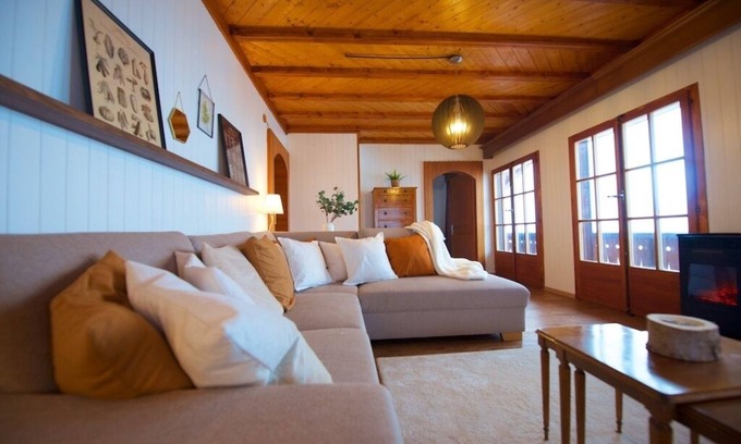 Leysin Ski Chalet | Alpine chalet with sauna and view of Les Diablerets