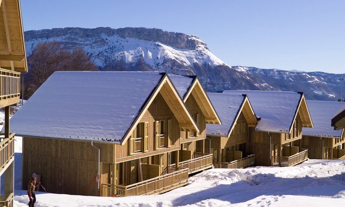 La Feclaz Condo | Alpine Duplex Delight | 2BR for 8