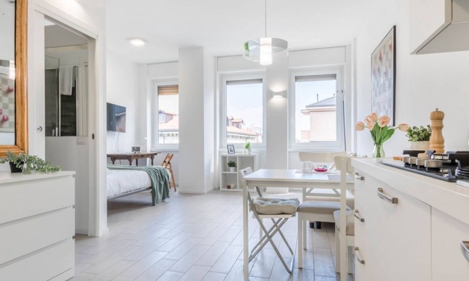 Porta Vittoria Apartment | ALTIDO Bright Studio for 3 near Porta Romana and IED