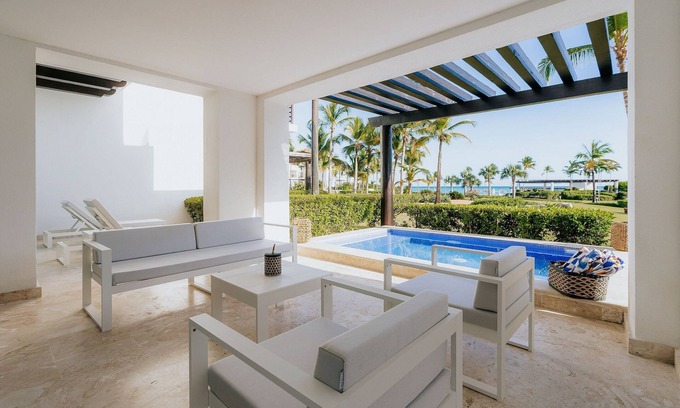 Cap Cana Marina Apartment | Amacing ocean views with private picuzzi in Punta Palmera