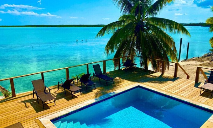 Hartswell House | Amazing beach home on the water with pool