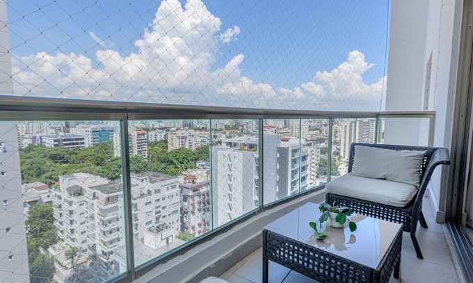 Downtown Santo Domingo Apartment | Amazing Harmony Apt 17FLR in LaJulia @Pool*Gym*Spa