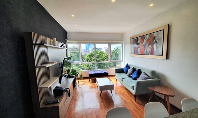 Miraflores Apartment | Amazing Kennedy park view‼ Disinfected ♥ 3BDR Condo with AC☺Central park