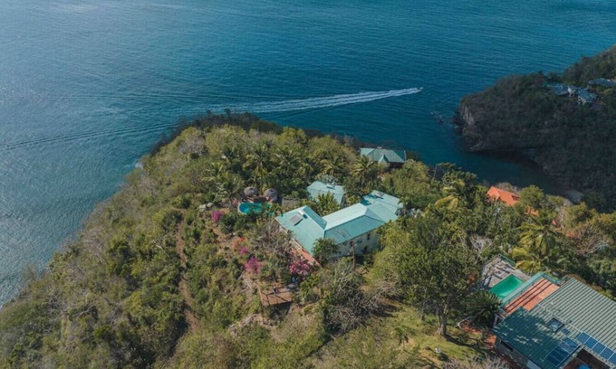 Marigot Bay House | Amazing mountain top home with stunning views!